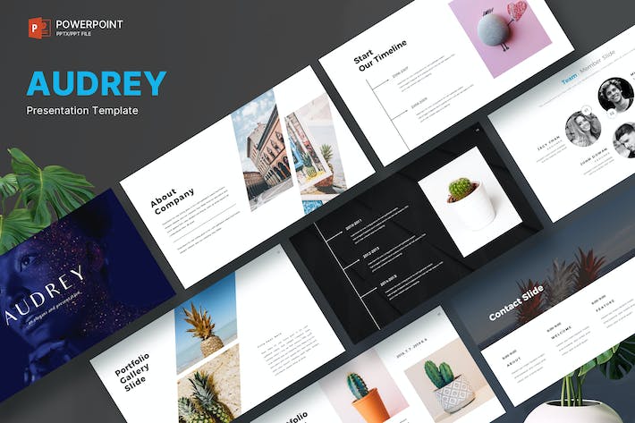 极简高级感通用商务汇报PPT模板 - 顶尖PPT