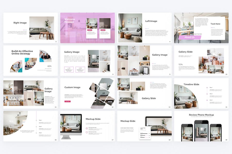 紫色极简主义商业keynote模板 - 顶尖PPT