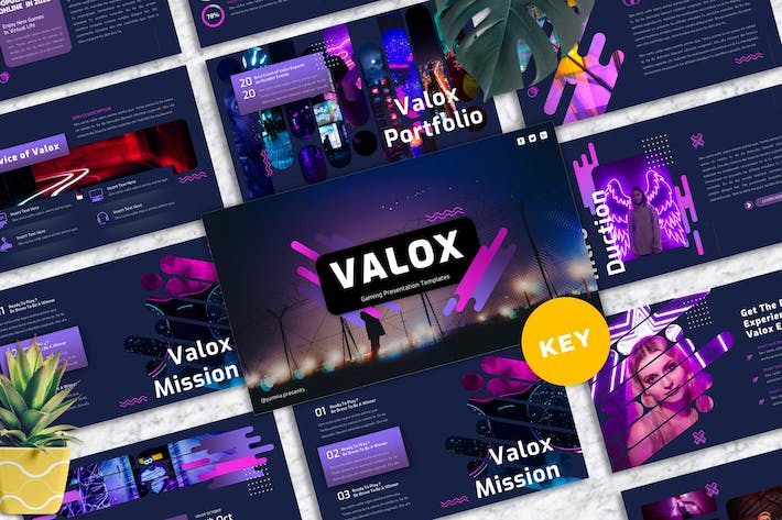 游戏行业商务发展方案Keynote模板 - 顶尖PPT