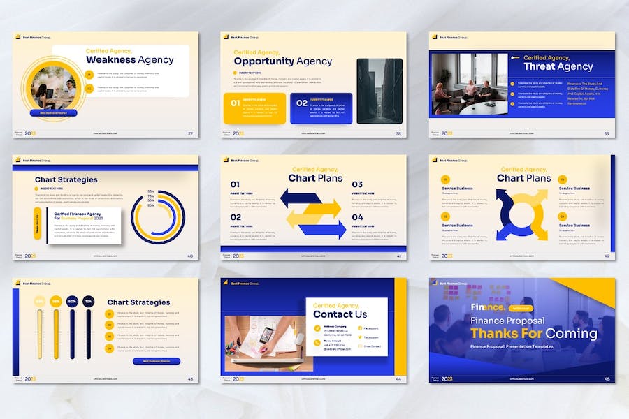 商业建议书融资提案方案PPT模板 - 顶尖PPT