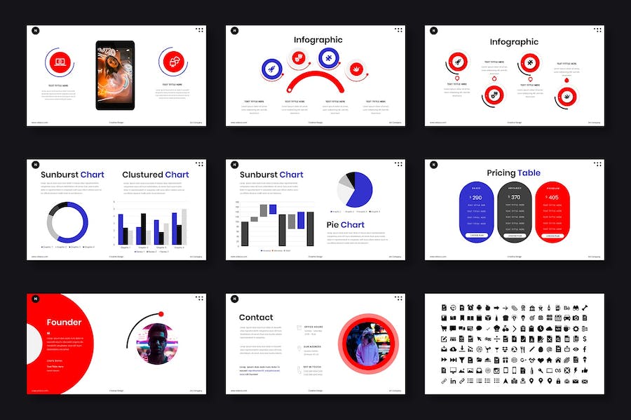 商务展示项目介绍产品推广PPT模板 - 顶尖PPT