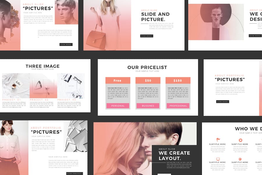 商务企业展示Keynote模板 - 顶尖PPT