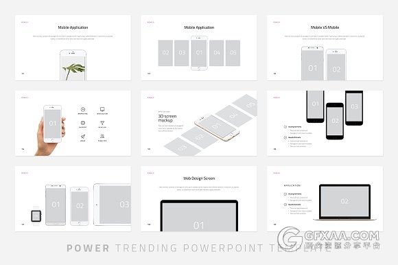 120页极简艺术唯美风格PPT模板 - 顶尖PPT