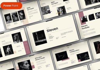 国外复古风格商业商务年终总结计划通用PPT模板 - 顶尖PPT