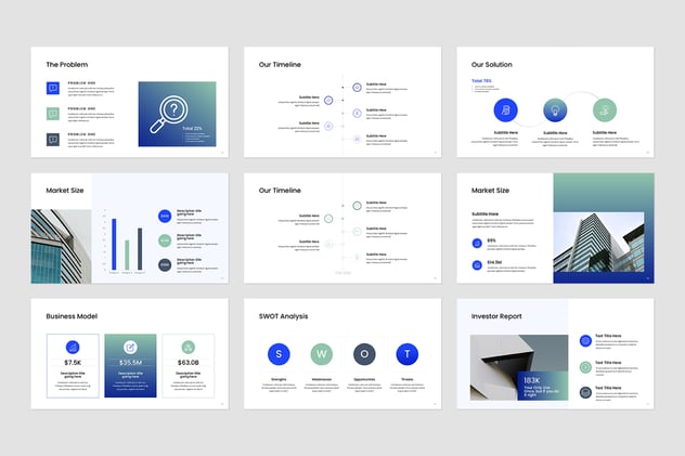 营销计划推广策略方案Keynote模板 - 顶尖PPT