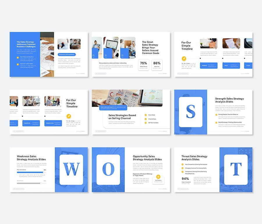 公司团队介绍PPT模板 - 顶尖PPT