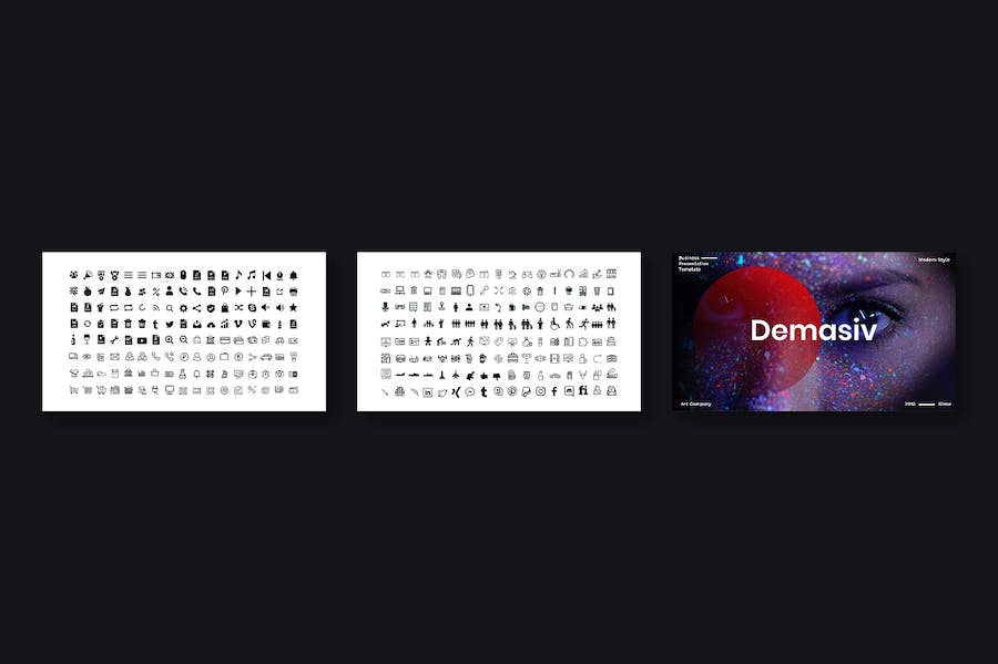 商务展示项目介绍产品推广PPT模板 - 顶尖PPT