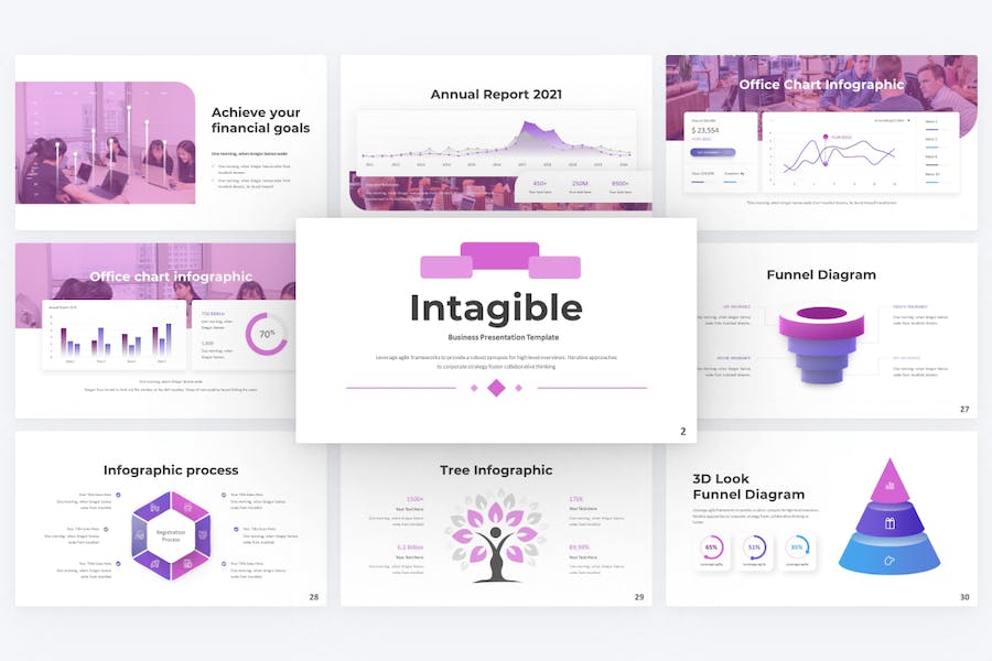 商业合作团队会议展示PPT模板 - 顶尖PPT