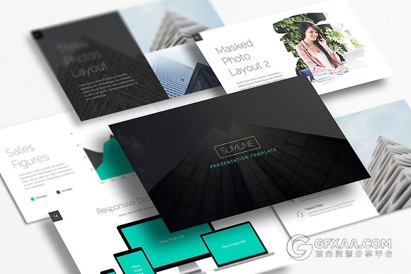 极简风格苹果简约风格keynote模板 - 顶尖PPT