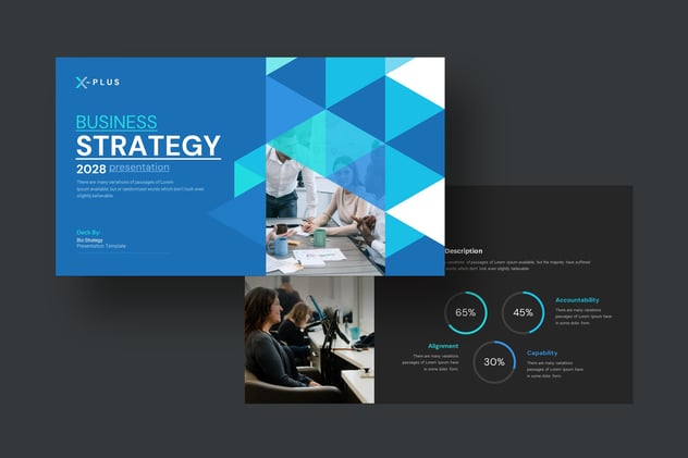 企业商务战略规划设计PPT模板 - 顶尖PPT