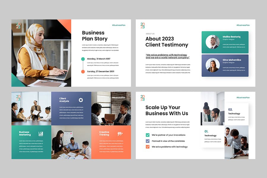 商业计划方案策略展示PPT模板 - 顶尖PPT