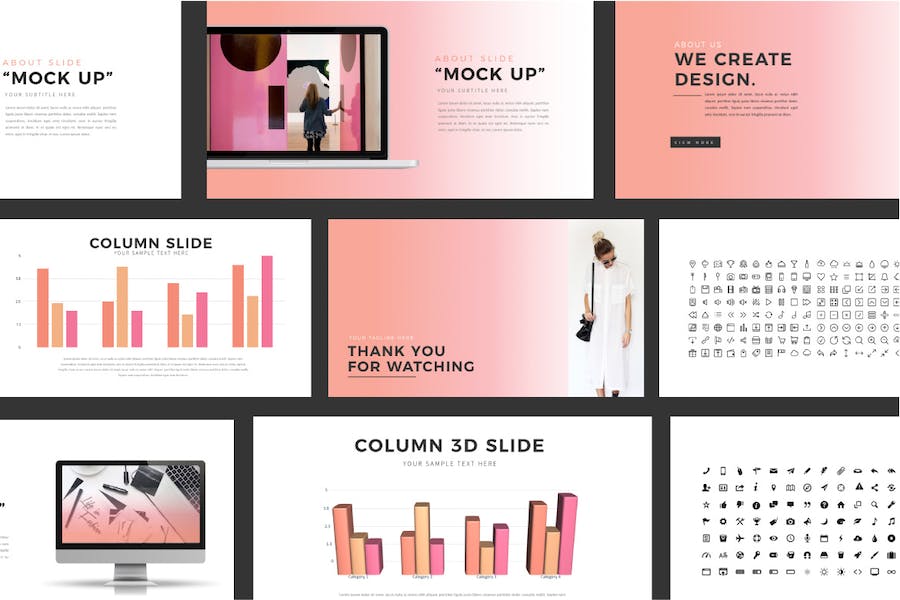 商务企业展示Keynote模板 - 顶尖PPT