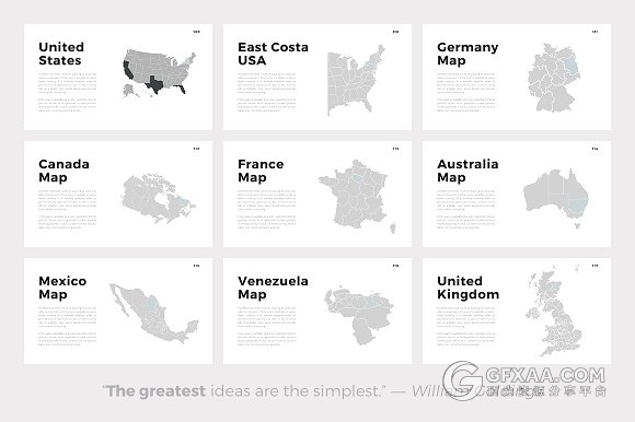 140多页极简黑白文艺风格PPT模板 - 顶尖PPT