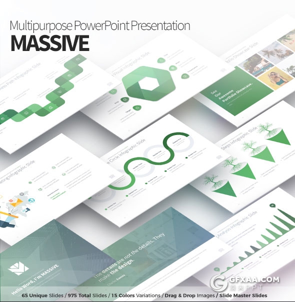 65页精美设计商务多用途PPT模板8种配色主题 - 顶尖PPT
