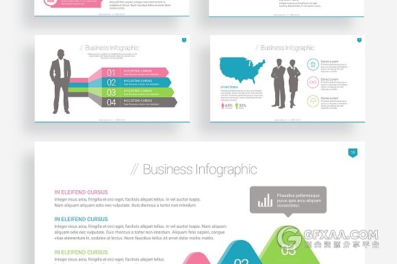 50页唯美多色系文艺PPT模板 - 顶尖PPT