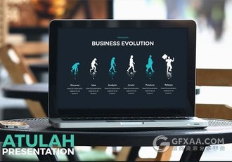 30页企业公司升职介绍通用PPT模板 - 顶尖PPT