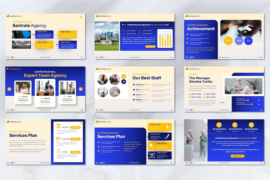 商业建议书融资提案方案PPT模板 - 顶尖PPT