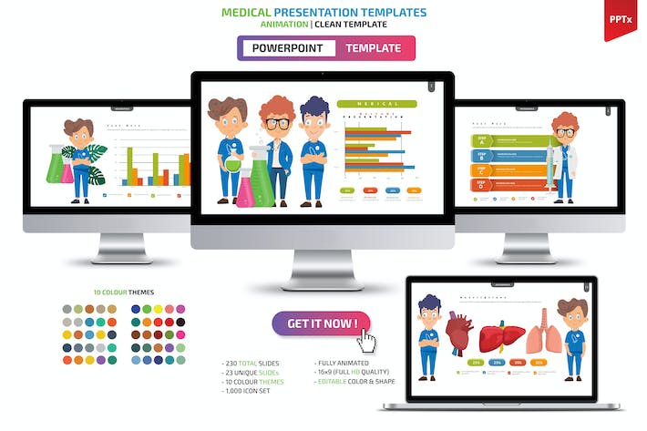 医疗健康知识宣传教育方案PPT模板 - 顶尖PPT