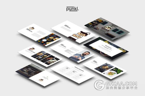 餐饮烹饪美食介绍展示多用途PPT模板 - 顶尖PPT