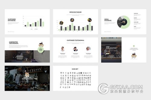 餐饮烹饪美食介绍展示多用途PPT模板 - 顶尖PPT