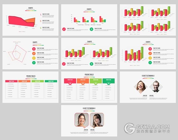 企业公司总结报告商务PPT模板 - 顶尖PPT