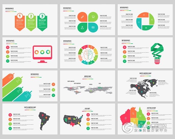 企业公司总结报告商务PPT模板 - 顶尖PPT