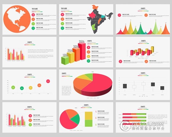 企业公司总结报告商务PPT模板 - 顶尖PPT