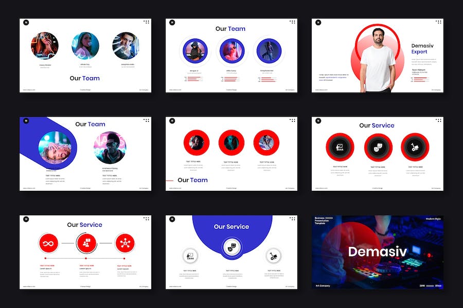 商务展示项目介绍产品推广PPT模板 - 顶尖PPT