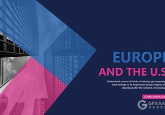 欧美风极简商务精品ppt模板 - 顶尖PPT