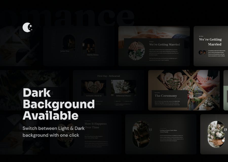 浪漫婚礼婚庆策划方案PPT模板 - 顶尖PPT