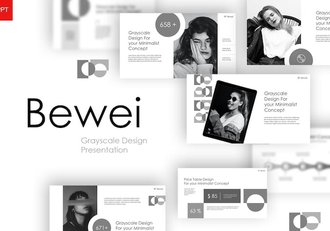 时尚商务企业品牌推广PPT模板 - 顶尖PPT