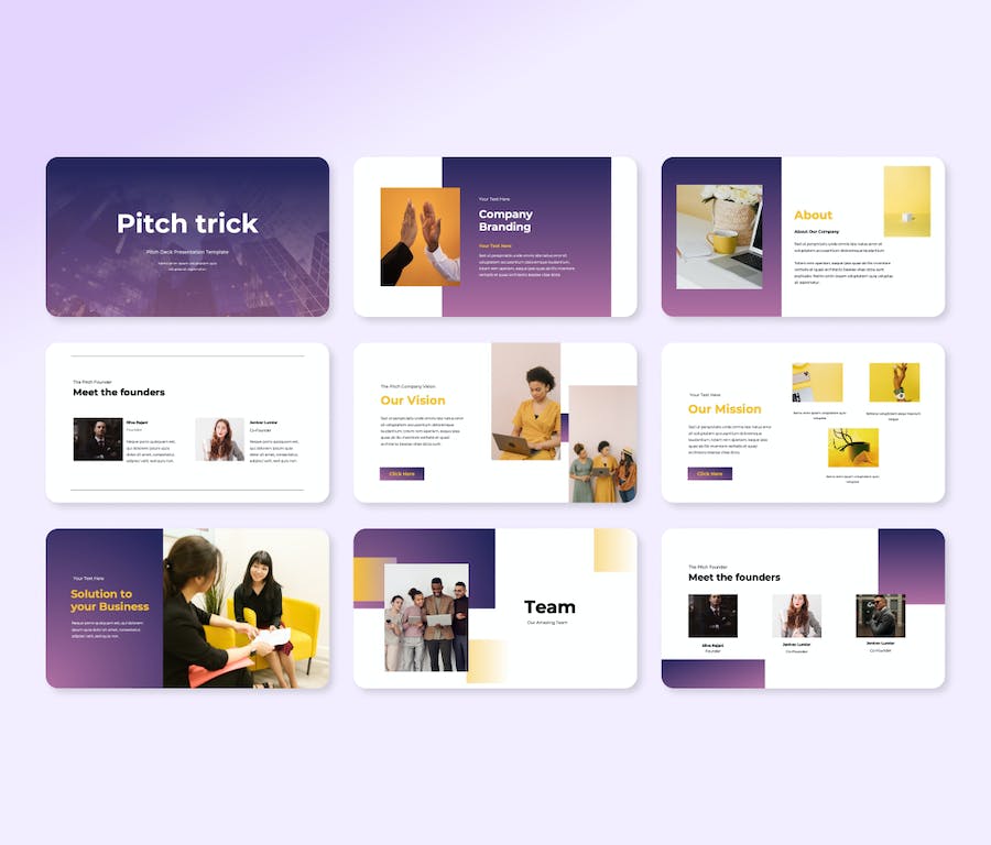 国外创投公司融资路演PPT模板 - 顶尖PPT