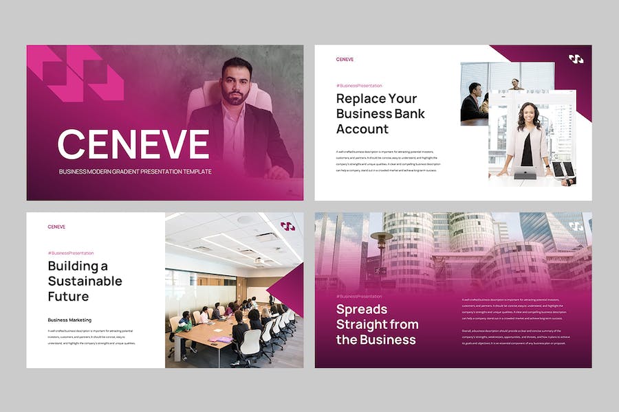 欧美风格商务通用Keynote模板 - 顶尖PPT