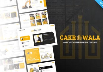 建筑公司项目规划实力展示keynote模板 - 顶尖PPT