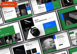 商务品牌设计方案企业形象推介PPT模板 - 顶尖PPT