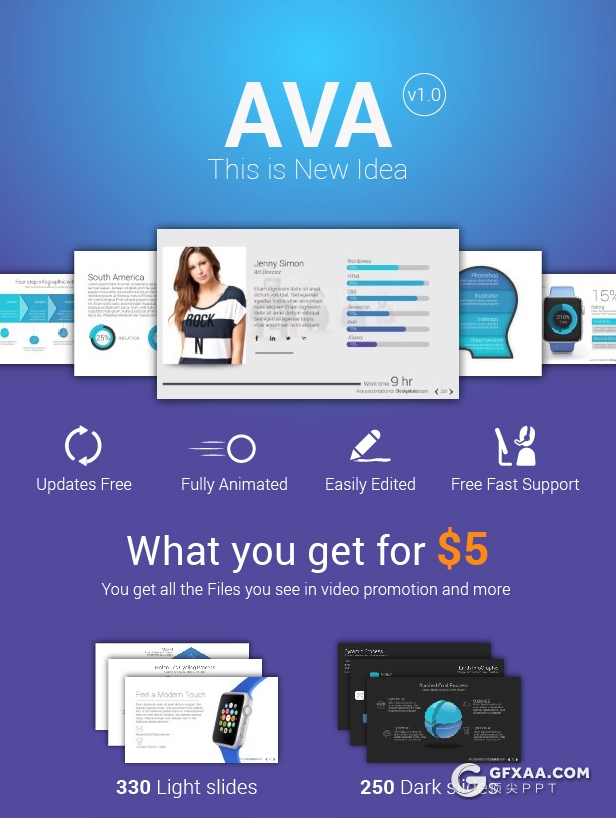 596页国外大型商务动画PPT模板企业团队介绍工作计划总结商务信息图形设计高端通用PPT模板16:9,4:3尺寸 - 顶尖PPT