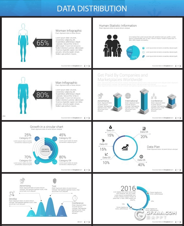 596页国外大型商务动画PPT模板企业团队介绍工作计划总结商务信息图形设计高端通用PPT模板16:9,4:3尺寸 - 顶尖PPT