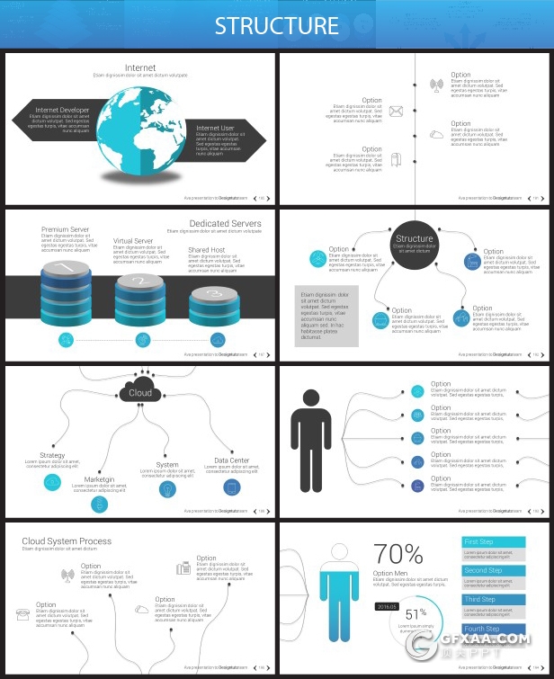 596页国外大型商务动画PPT模板企业团队介绍工作计划总结商务信息图形设计高端通用PPT模板16:9,4:3尺寸 - 顶尖PPT
