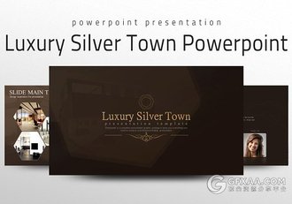 高端奢华系列PPT模板 - 顶尖PPT