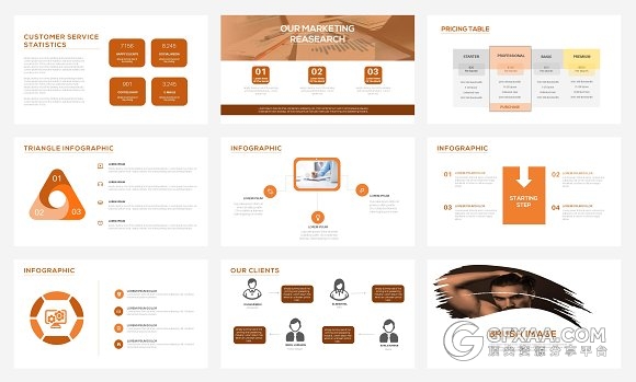 50页企业团队介绍业务合作PPT模板 - 顶尖PPT