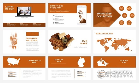 50页企业团队介绍业务合作PPT模板 - 顶尖PPT