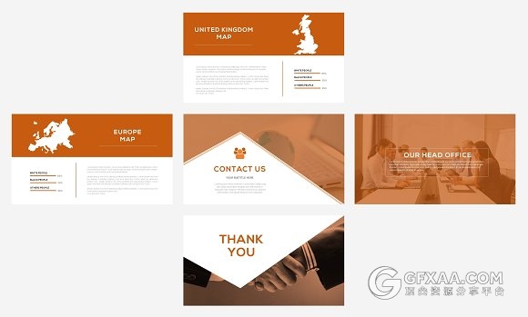 50页企业团队介绍业务合作PPT模板 - 顶尖PPT