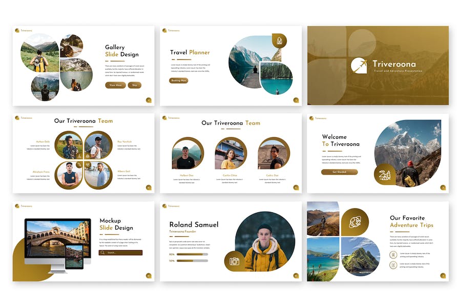 旅游度假出国游玩keynote模板 - 顶尖PPT