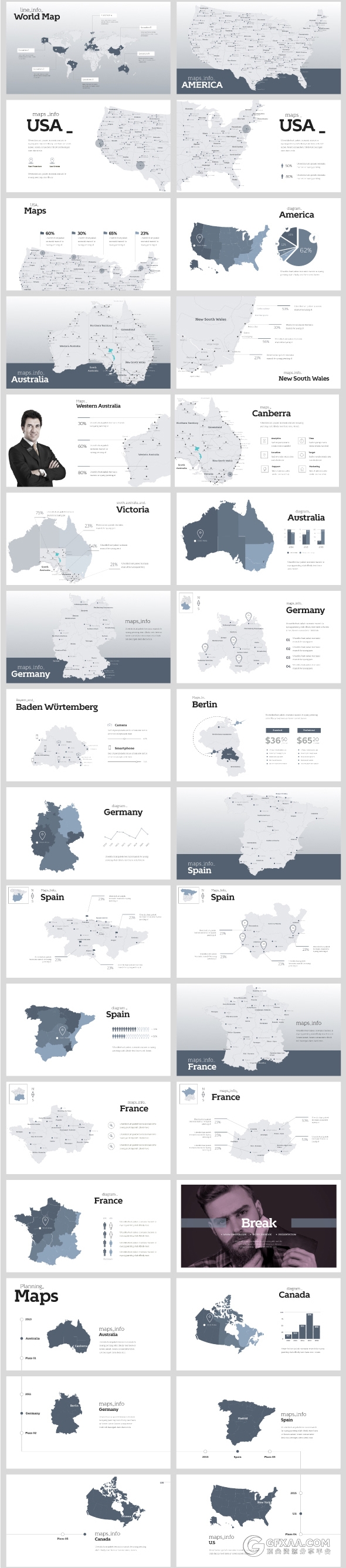 200页极简文艺风格PPT模板 - 顶尖PPT