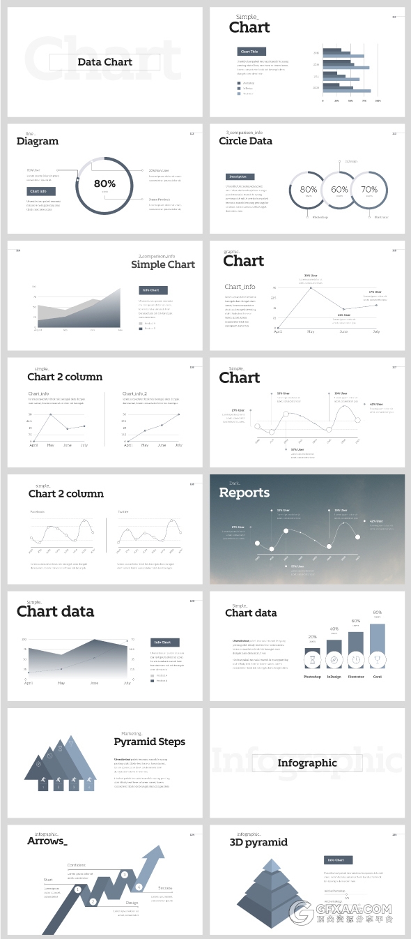 200页极简文艺风格PPT模板 - 顶尖PPT