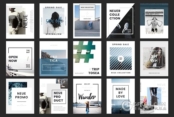 文艺艺术个人写真风格PPT模板 - 顶尖PPT