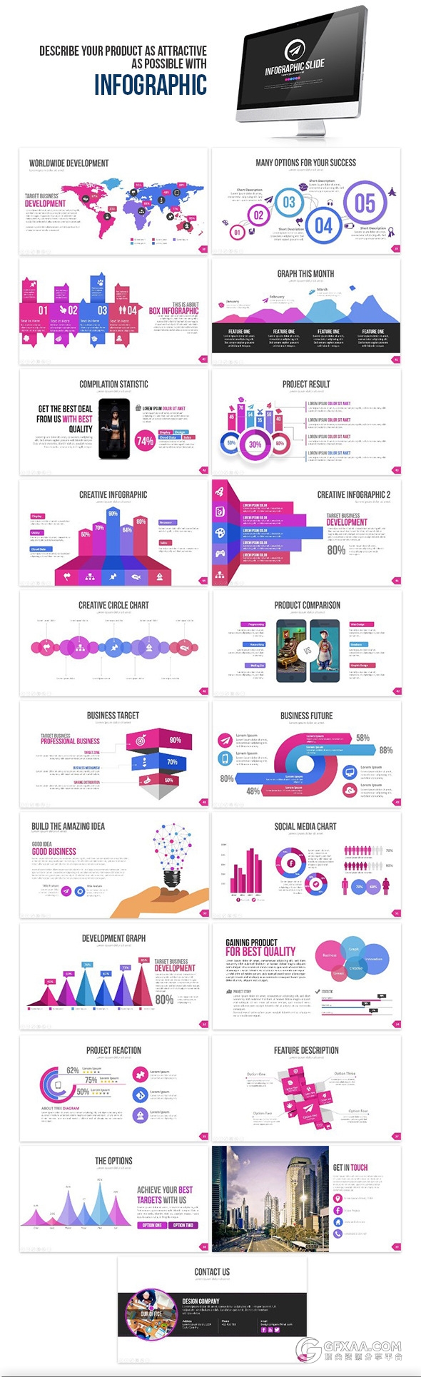 60页欧美商务团队通用PPT模板 - 顶尖PPT