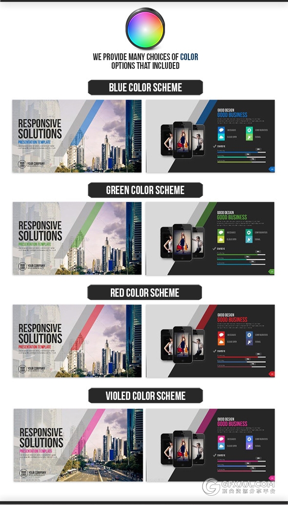 60页欧美商务团队通用PPT模板 - 顶尖PPT