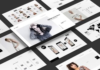 135页极简文艺风格keynote模板 - 顶尖PPT