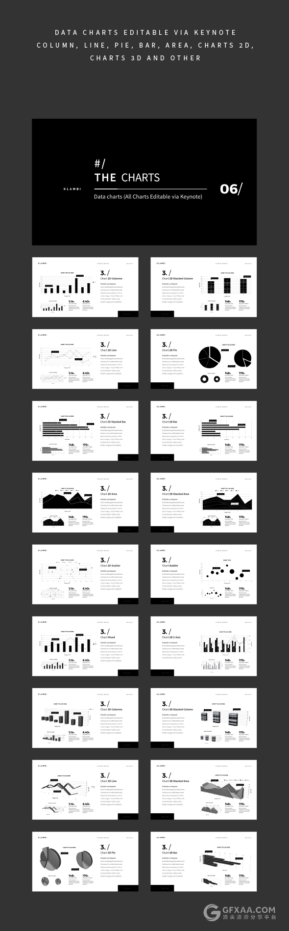 135页极简文艺风格keynote模板 - 顶尖PPT